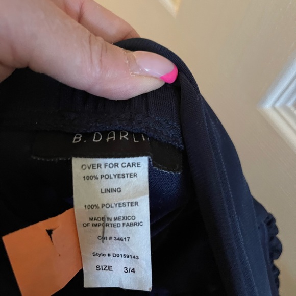 Women long blue dress - Picture 4 of 4